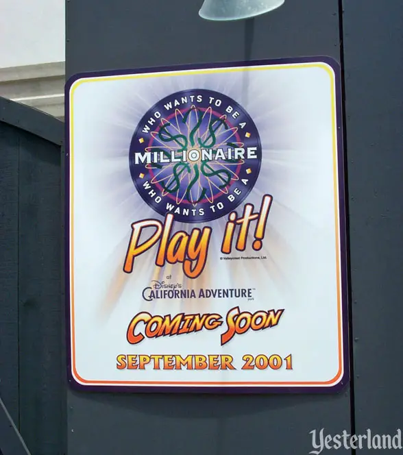 Who Wants to Be a Millionaire - Play It! at Disney's California Adventure