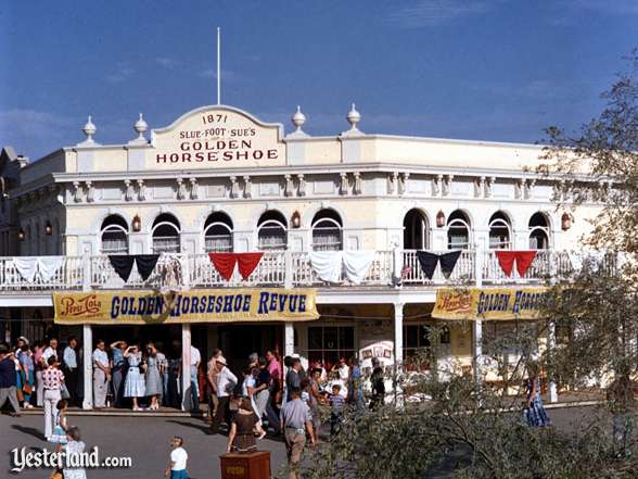 Photo of the Golden Horseshoe, circa 1956