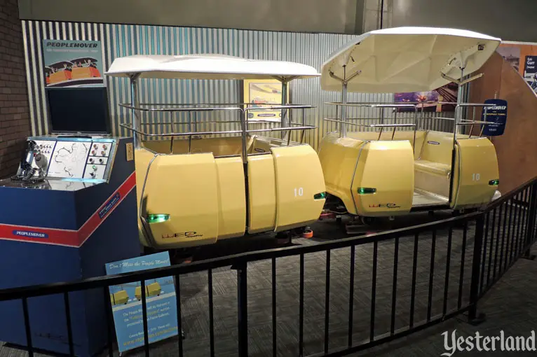 PeopleMover cars at POPnology, LA County Fair, 2015