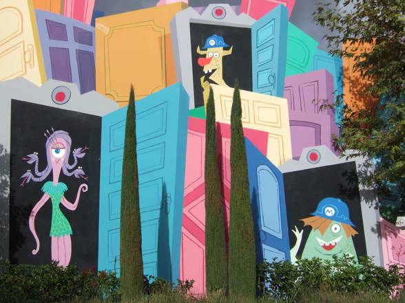 Monsters Inc. exterior