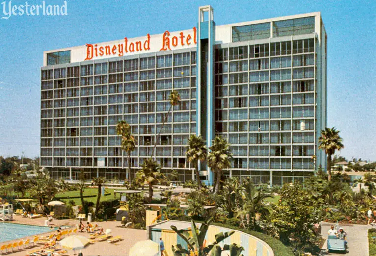 Looking Glass Elevator at the Disneyland Hotel