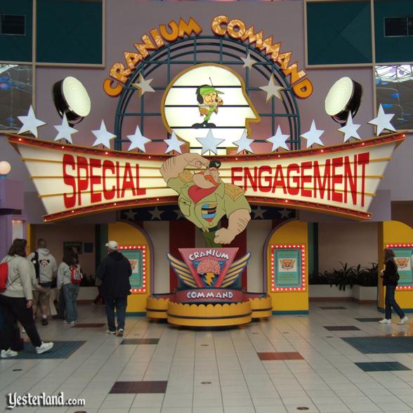 Cranium Command interior marquee
