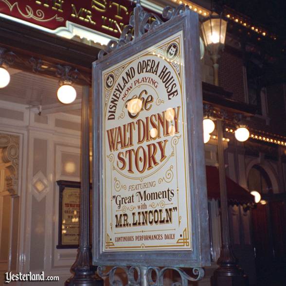 The Walt Disney Story poster, 1996