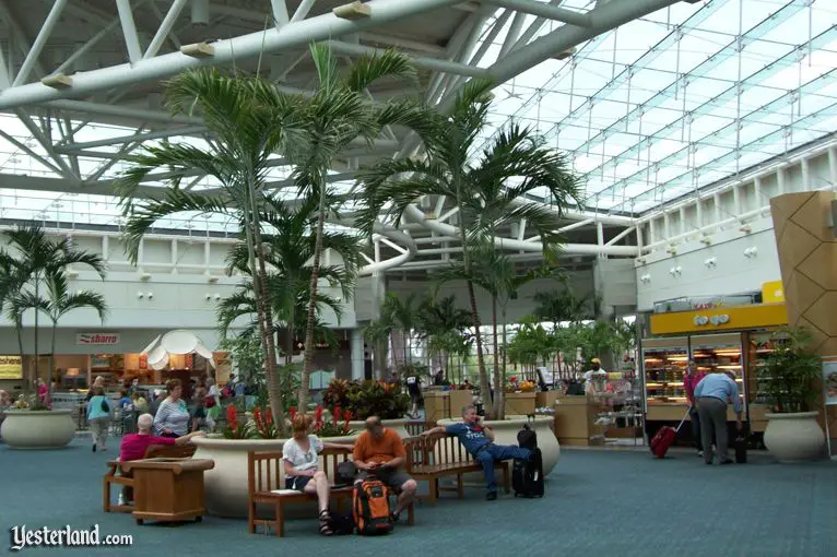 Orlando International Airport airside terminal 2