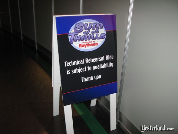 Sum of all Thrills at Epcot