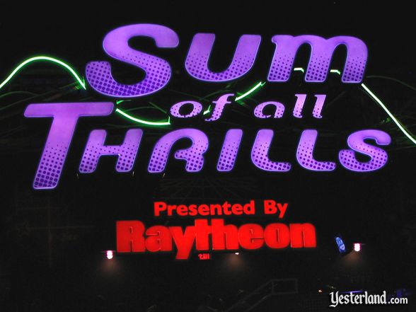 Sum of all Thrills at Epcot