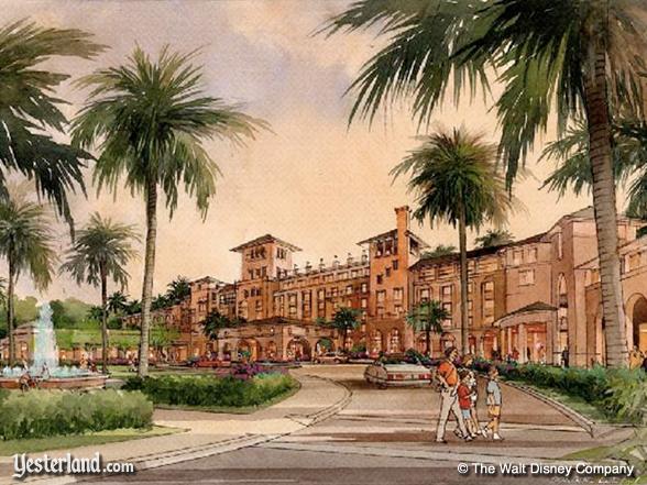 Rendering of proposed DVC resort at Eagle Pines Golf Course