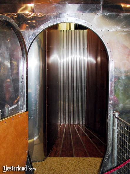 The door of the Dymaxion House resembles an aircraft door