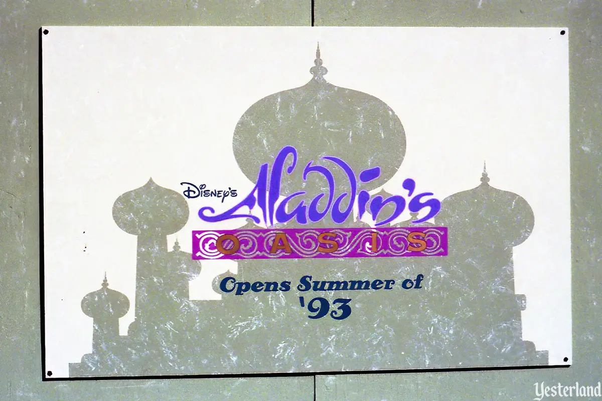 Aladdin’s Oasis Dinner Show at Disneyland