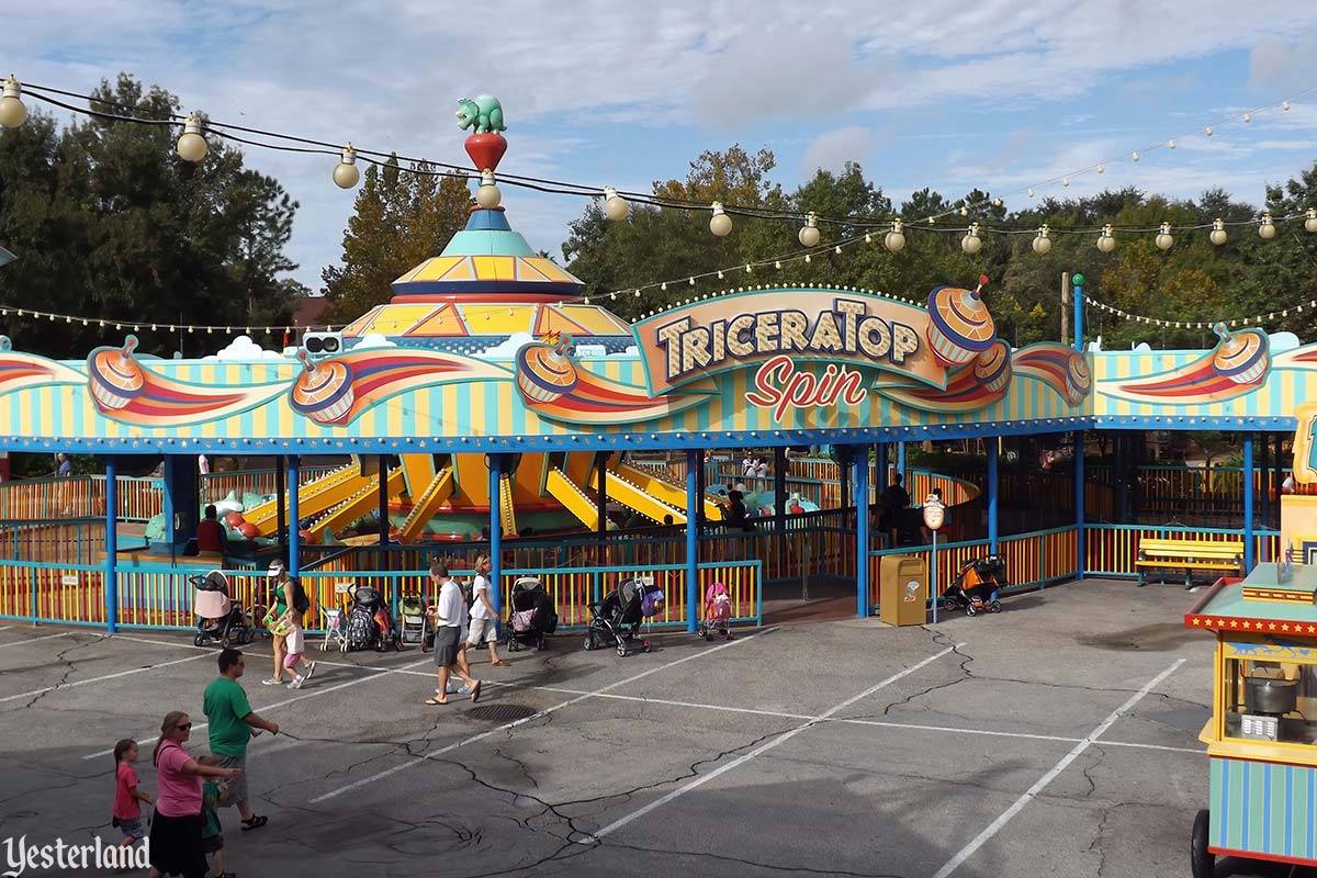 TriceraTop Spin at Disney’s Animal Kingdom