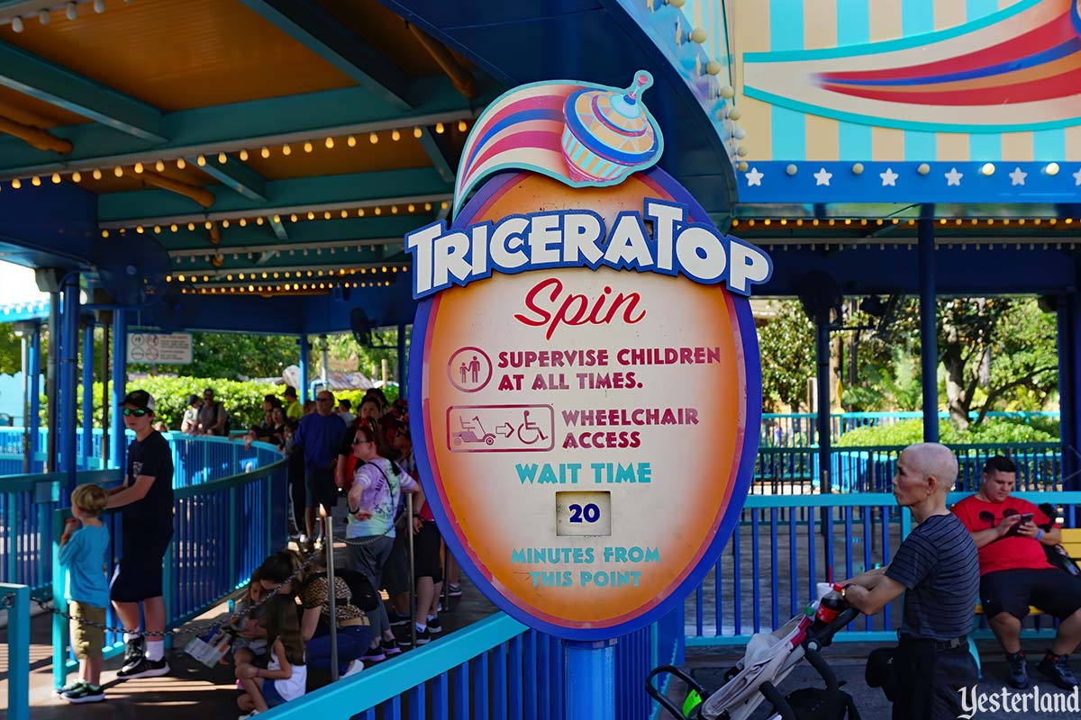 TriceraTop Spin at Disney’s Animal Kingdom