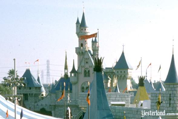 Photo of Fantasyland in 1974 (detail)