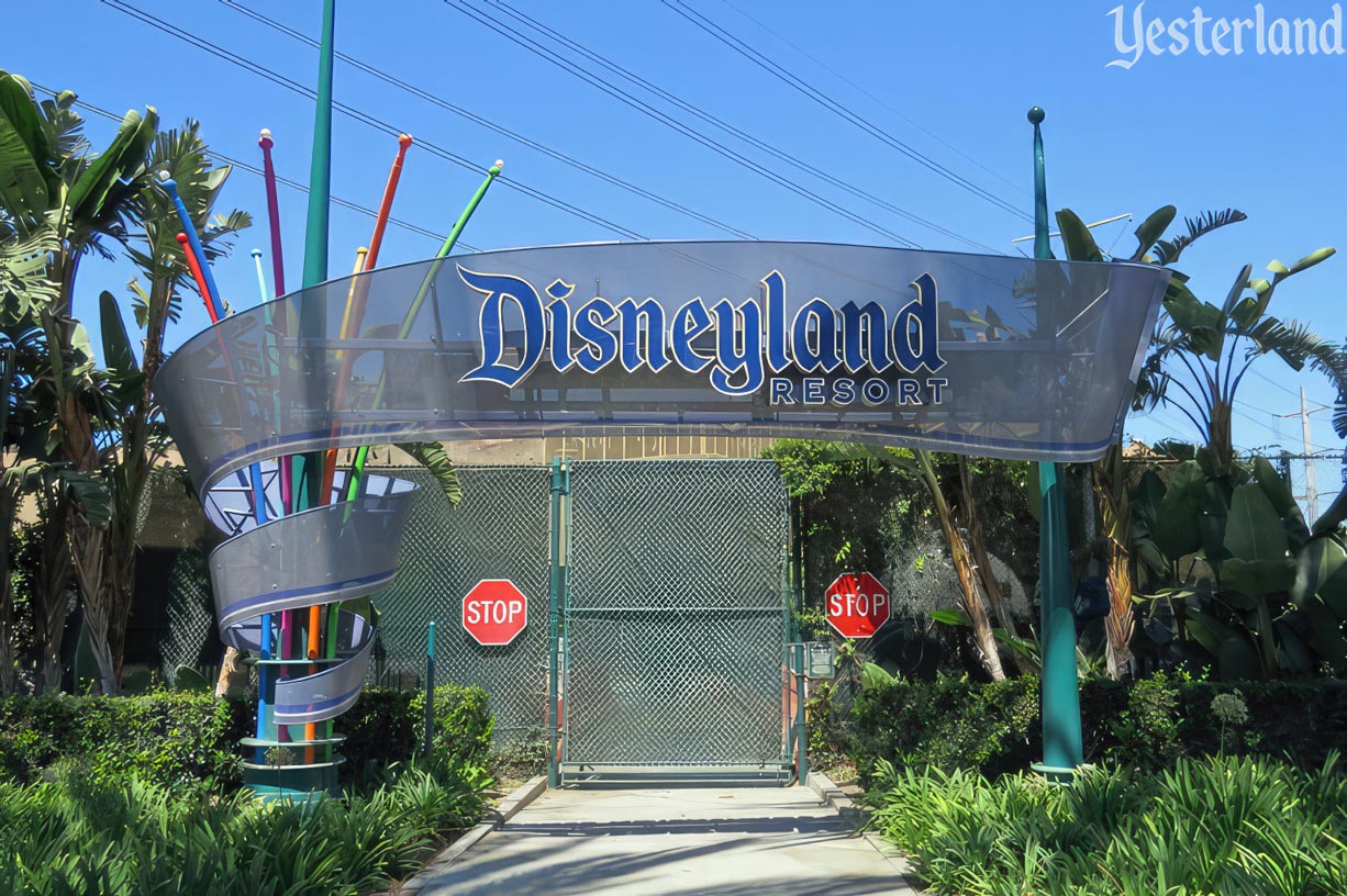 Disneyland gate on Katella Ave.
