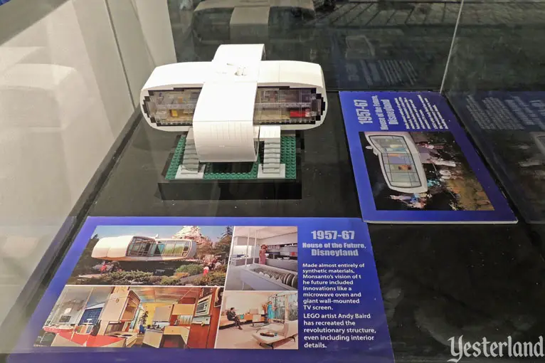 LEGO model of Disneyland’s House of the Future at POPnology, LA County Fair, 2015