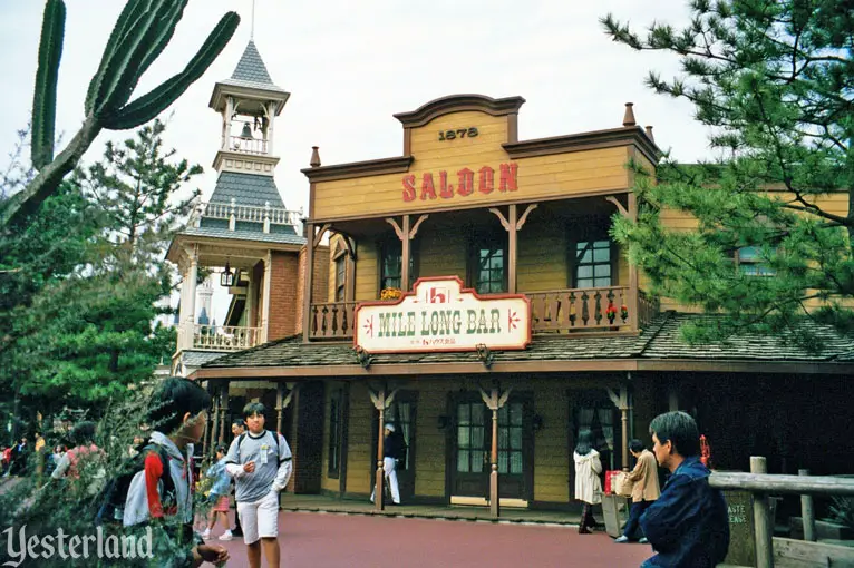 Mile Long Bar in Westernland at Tokyo Disneyland