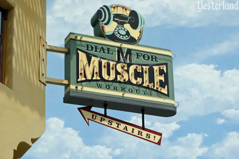Dial M for Muscle Workouts, Upstairs!, Hollywood Pictures Backlot at Disney California Adventure