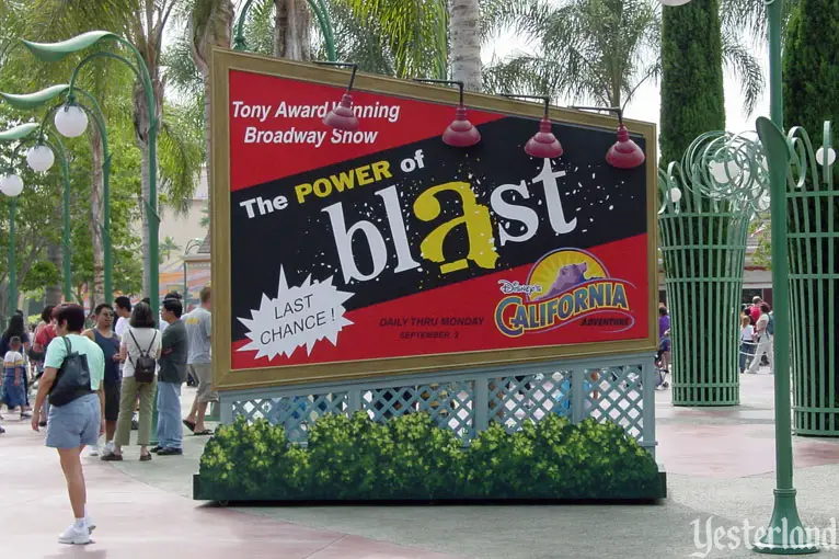 The Power of Blast! at Disney California Adventure