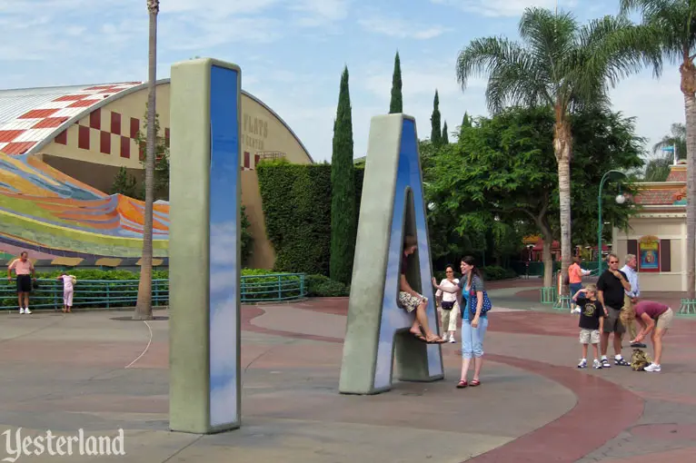 Entrance Letters at Disney's California Adventure