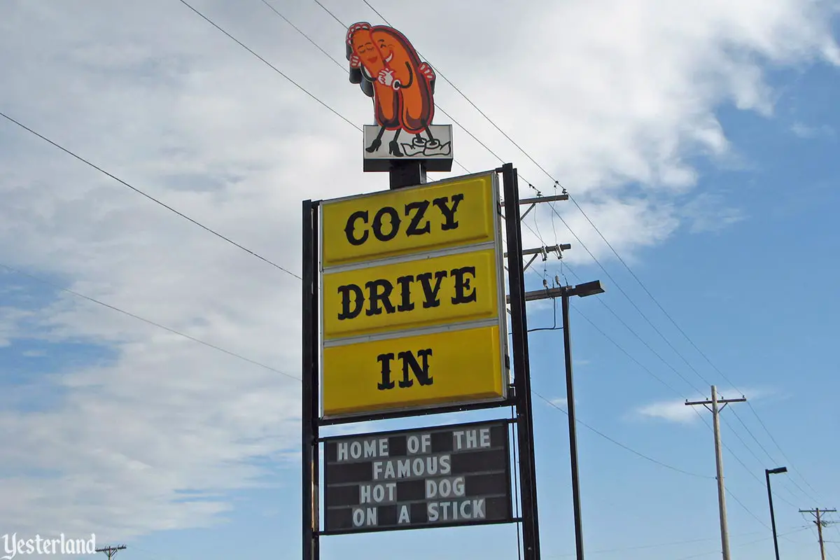 Cozy Dog Drive-in Sign, Springfield, Illinois