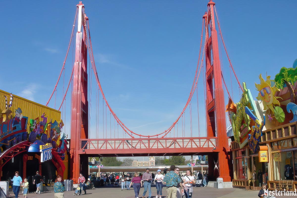 Golden Gate Bridge at Disney's California Adventure