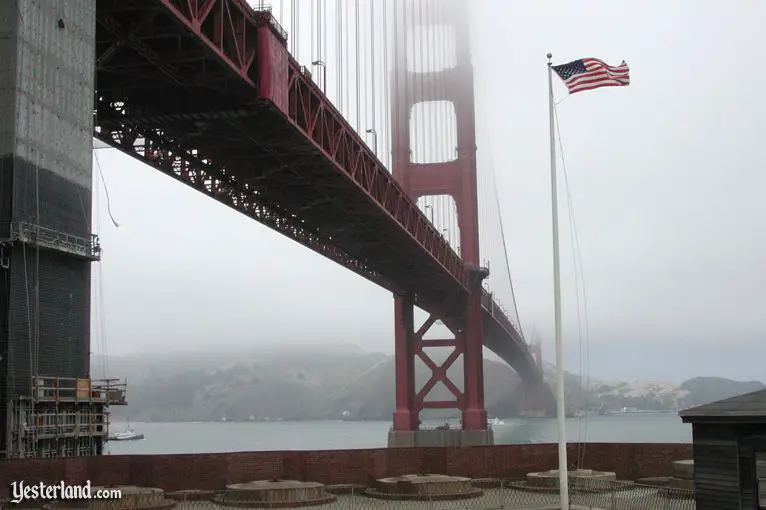 Golden Gate Bridge at Disney's California Adventure