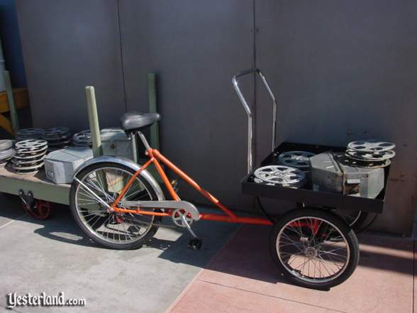 Photograph of studio bike at Hollywood & Dine