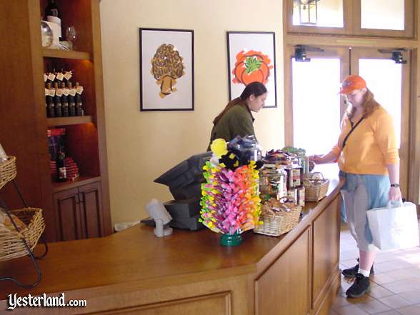 Wine Country Market check-out counter