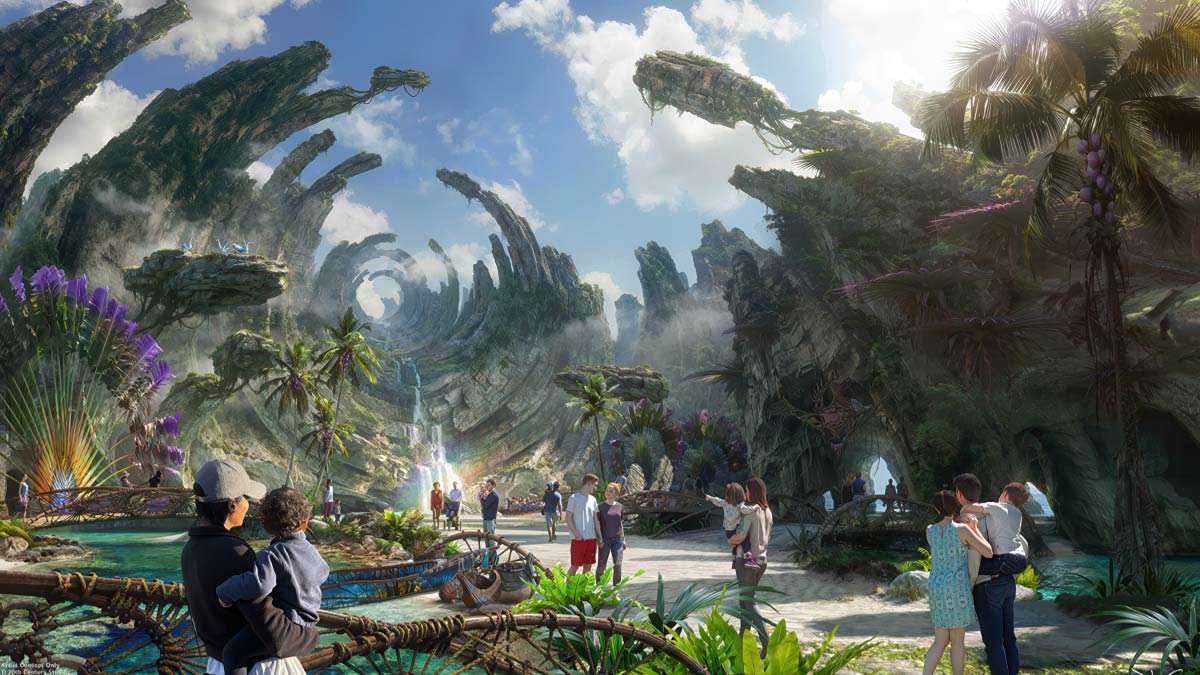 Artist Concept for Avatar at Disney’s California Adventure