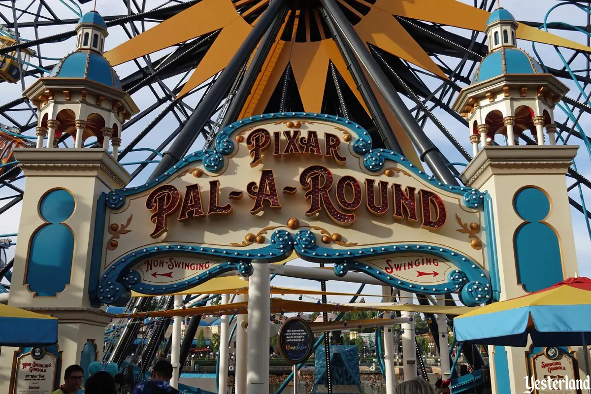 Pixar Pal-A-Round at Disney California Adventure