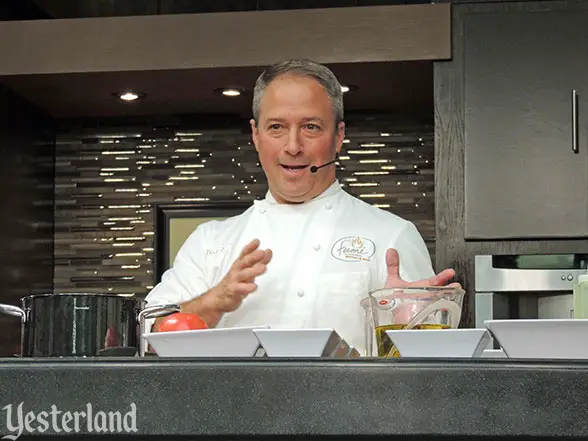 Culinary demo, Epcot Food and Wine Festival, 2013
