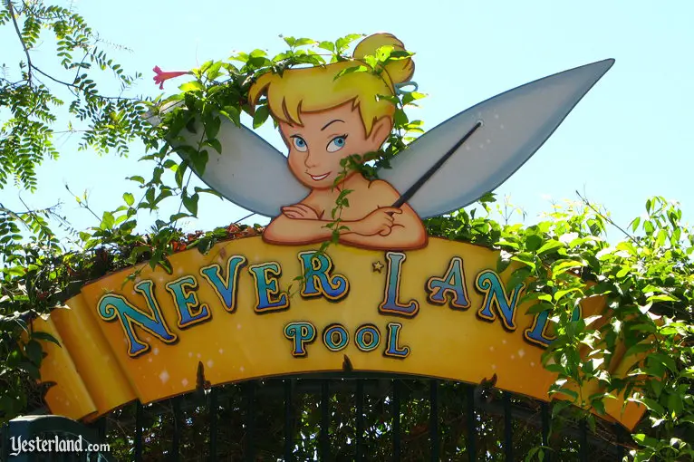 Never Land Pool at Disneyland Hotel, Disneyland Resort