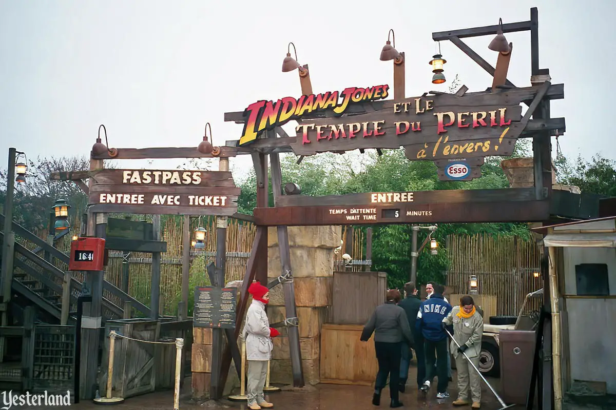 Indiana Jones and the Temple of Peril at Disneyland Paris
