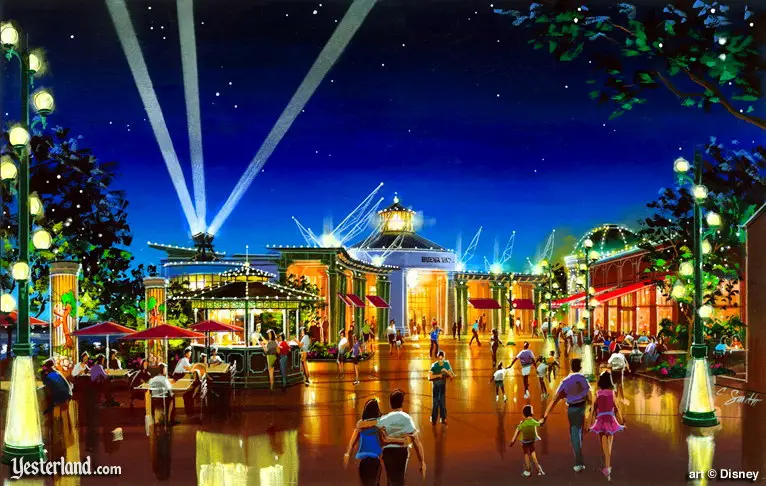 Disney’s Pleasure Island and Hyperion Wharf