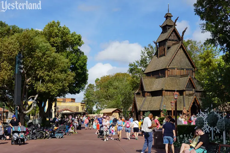 Norway at Epcot’s World Showcase, Before and After Frozen
