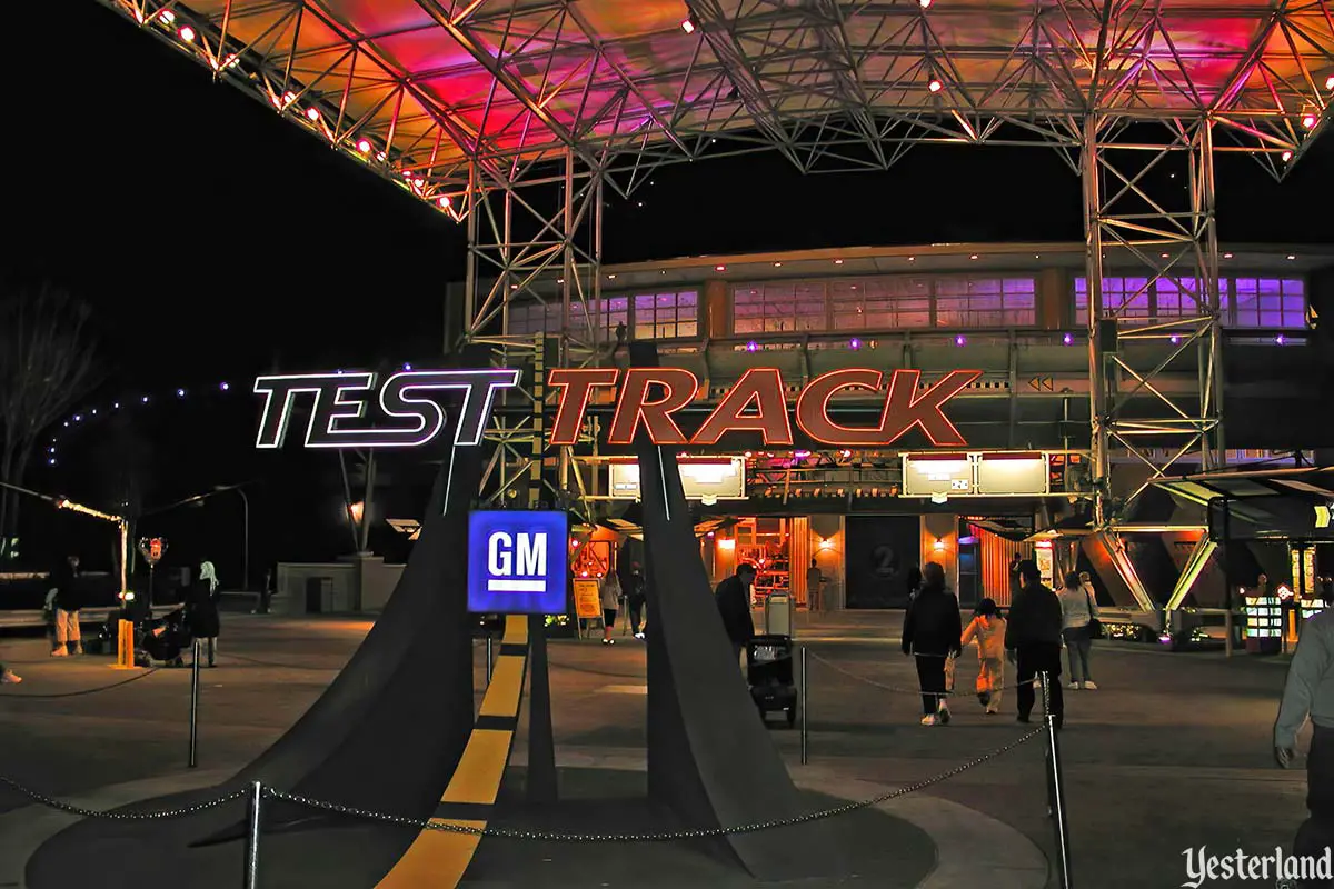 The original Test Track at Epcot