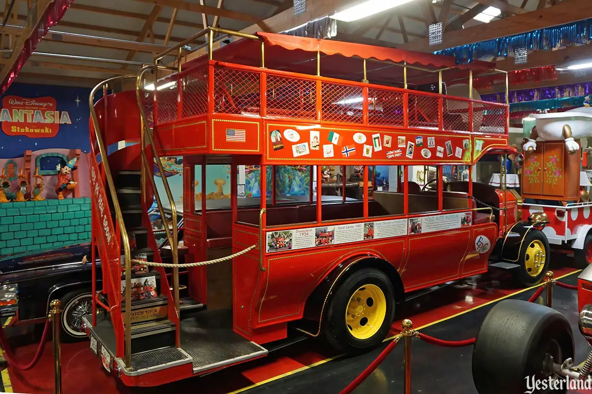 Former Epcot Omnibus at the Volo Museum in Illinois