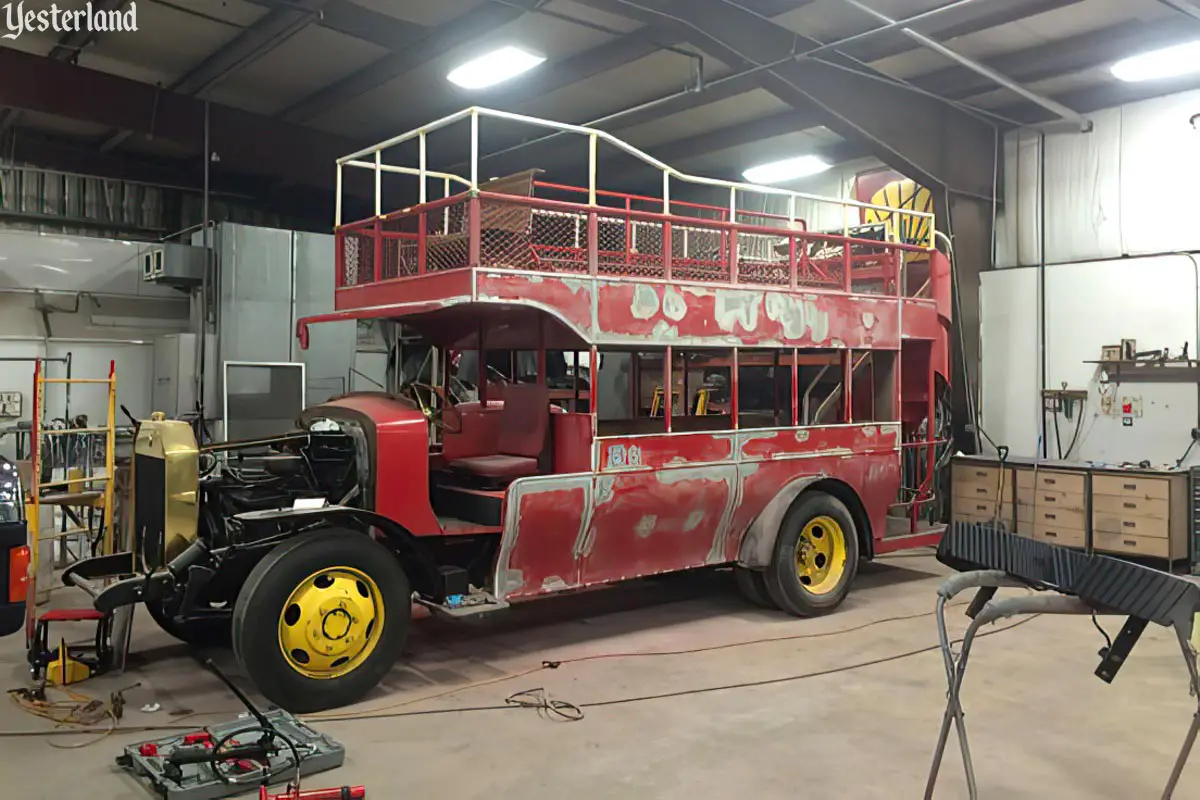 Former Epcot Omnibus at the Volo Museum in Illinois