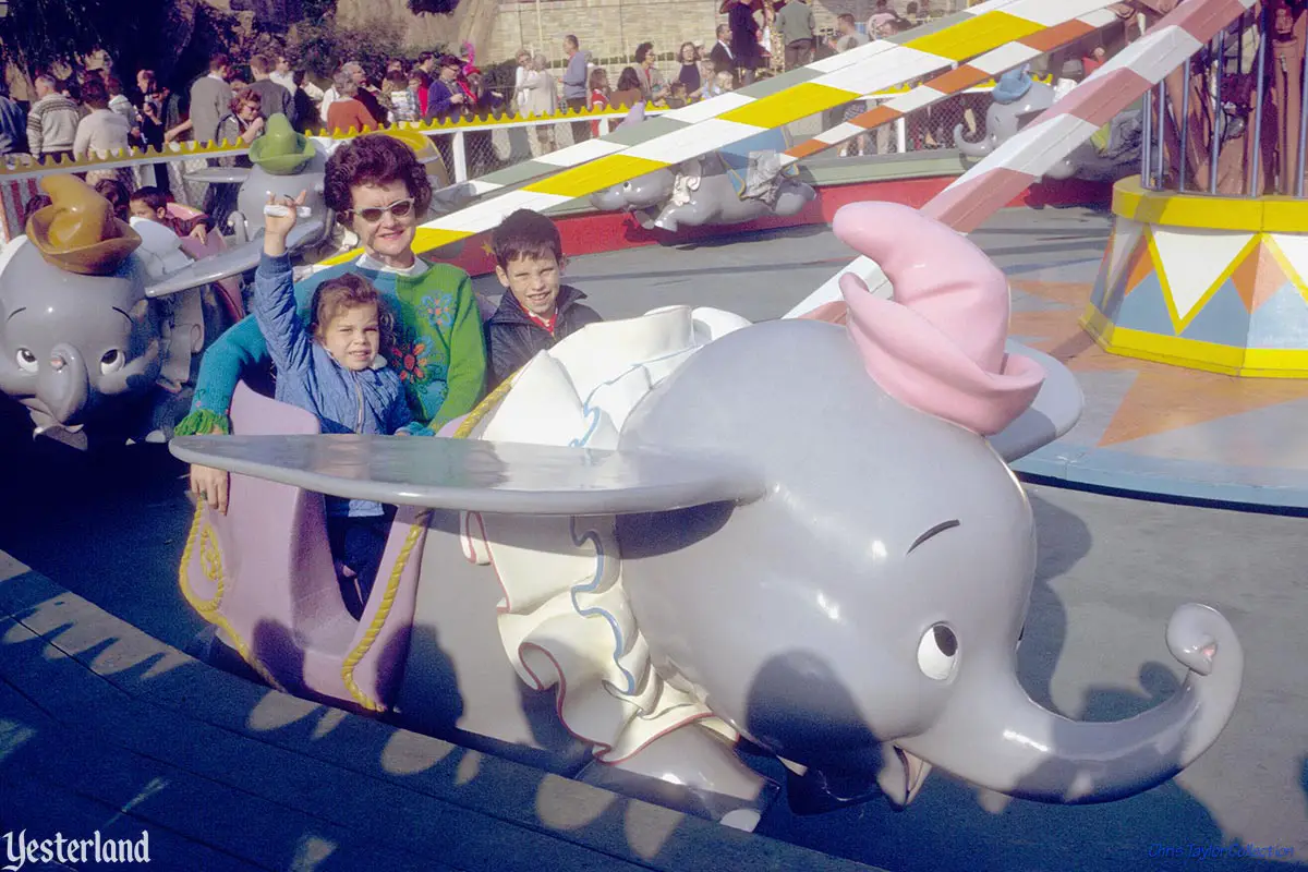 Dumbo Flying Elephants at Disneyland