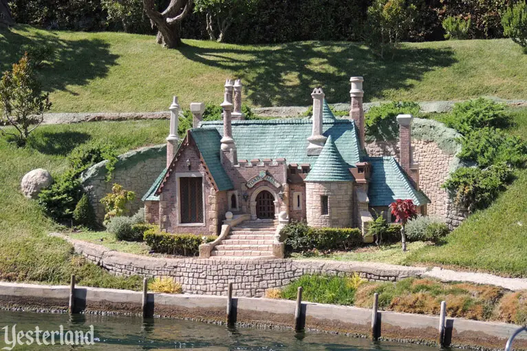 Toad Hall at its current location at Storybook Land, Disneyland