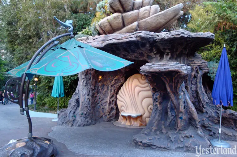 Ariel’s Grotto without Ariel at Triton’s Garden, Disneyland: 2008, Chris Bales