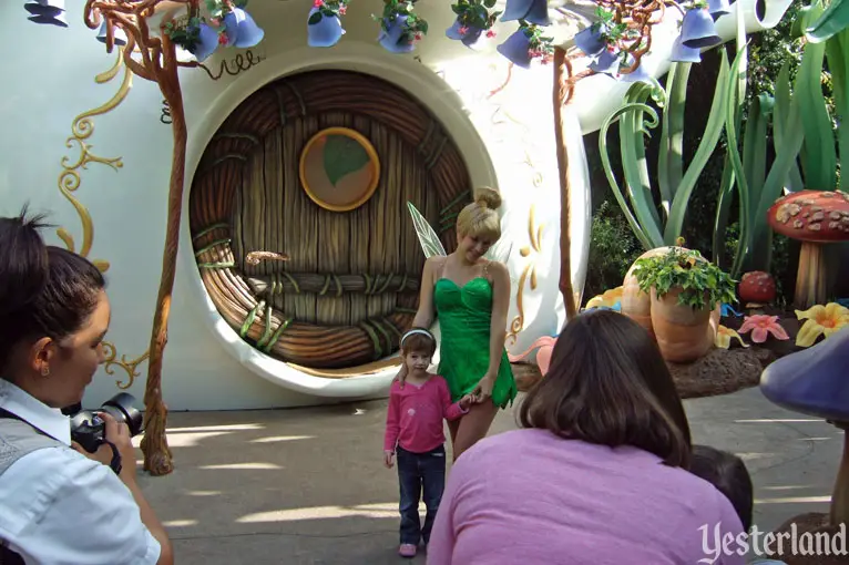 Tinker Bell meet-and-greet at Pixie Hollow, Disneyland: 2008, by Allen Huffman