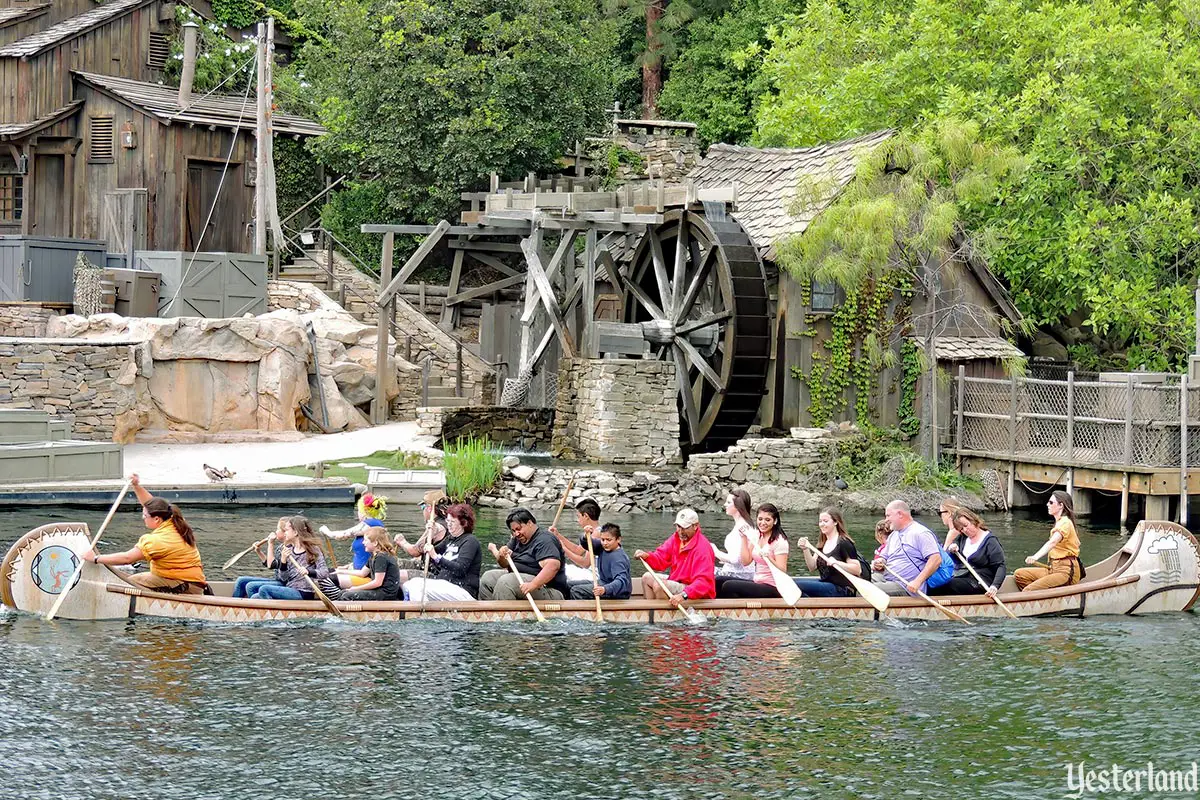 Davy Crockett’s Explorer Canoes, Disneyland