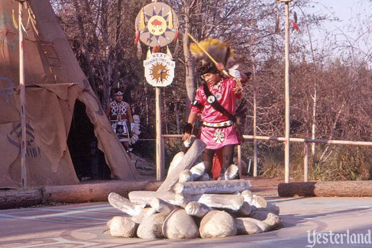 Ceremonial Dance Circle at Frontierland Indian Village, Disneyland