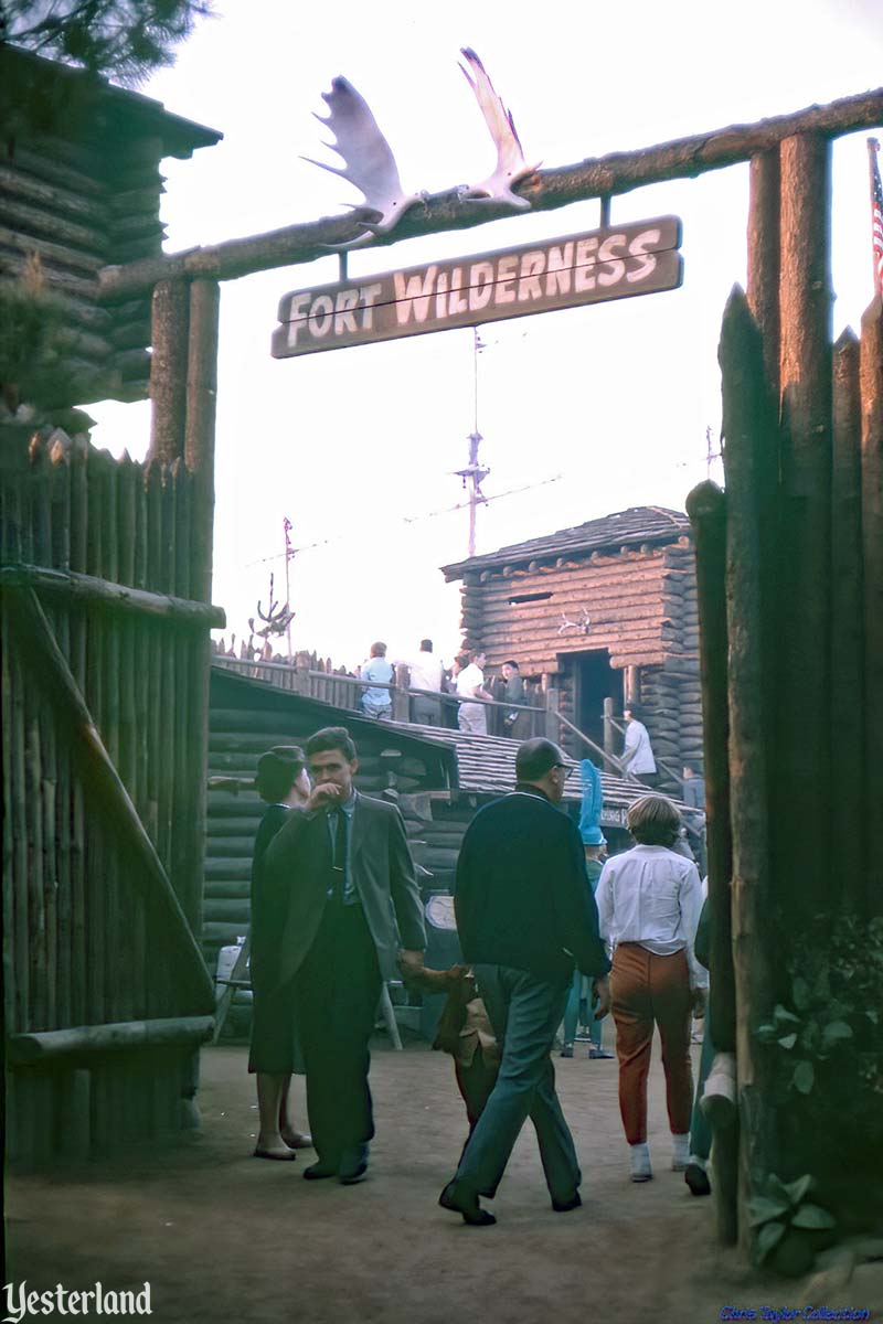 Fort Wilderness on Tom Swayer Island at Disneyland