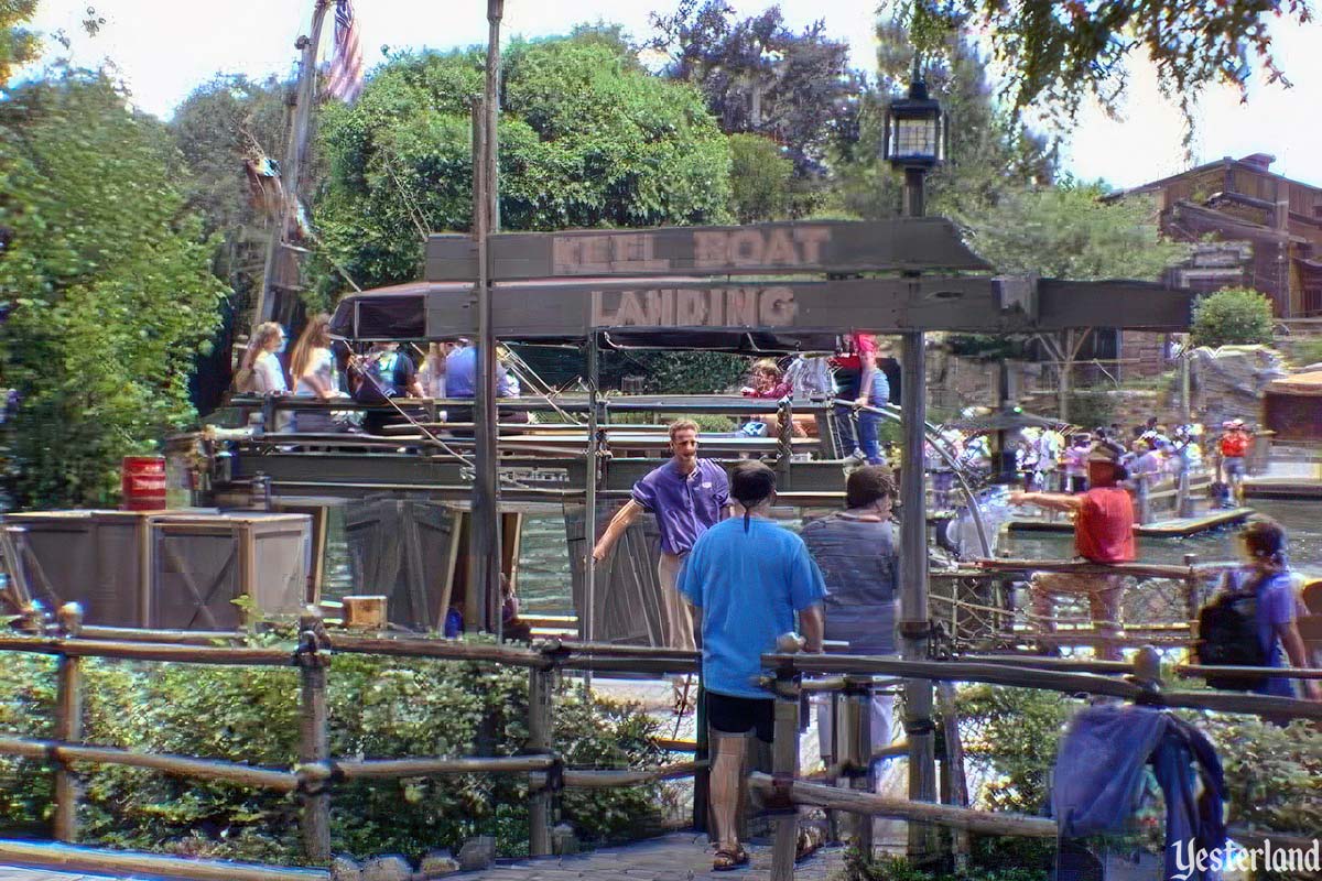 Mike Fink Keel Boats, Disneyland