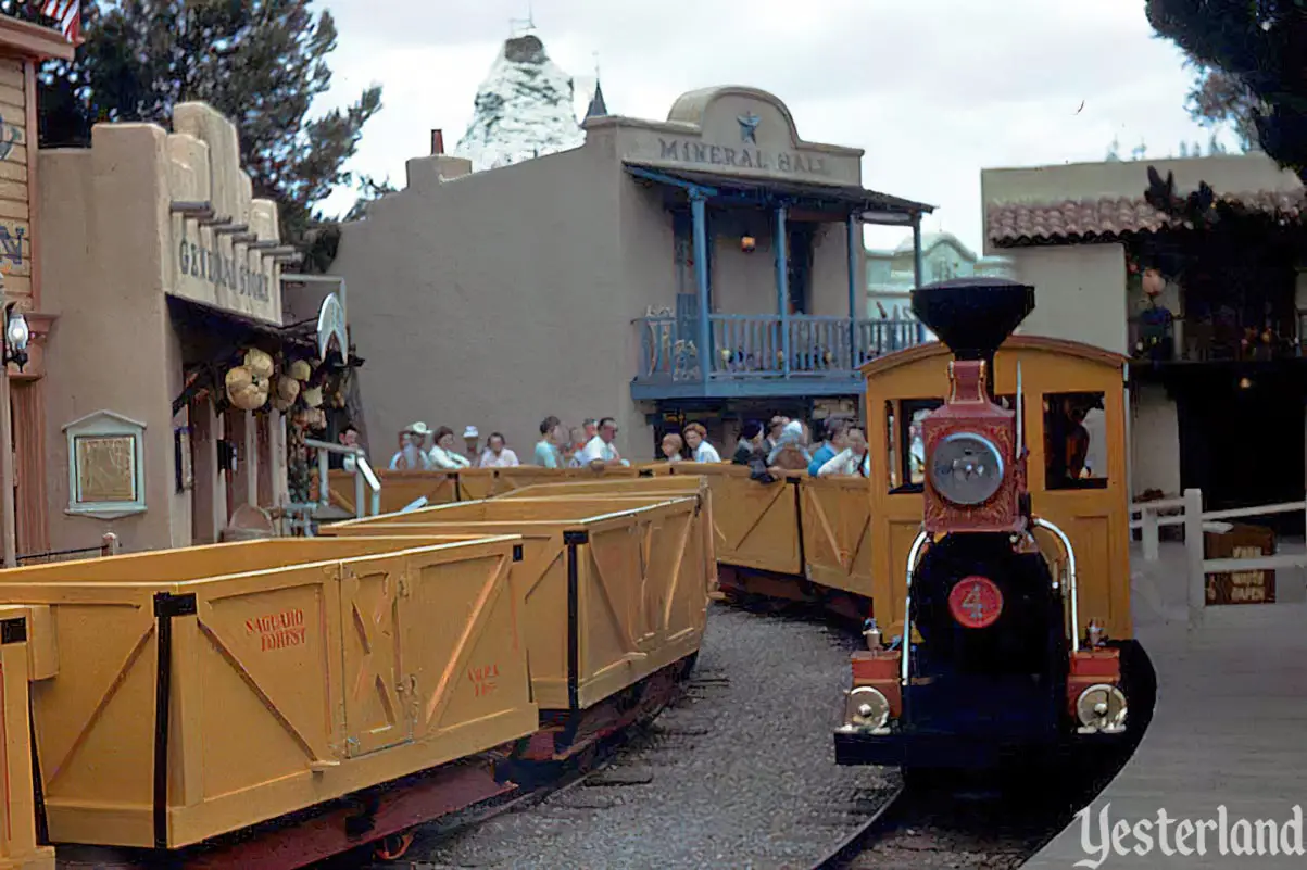 Mine Train Through Nature's Wonderland at Disneyland
