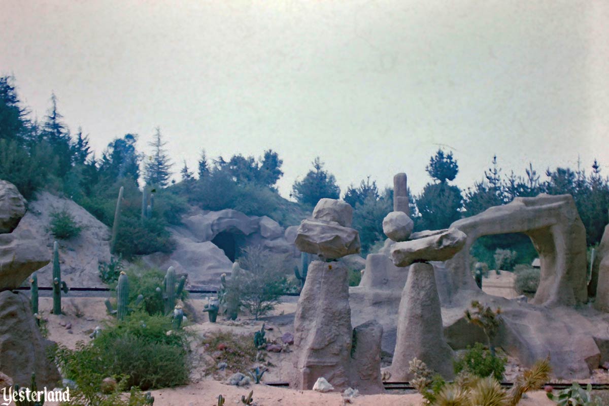 Rainbow Caverns Mine Ride at Disneyland