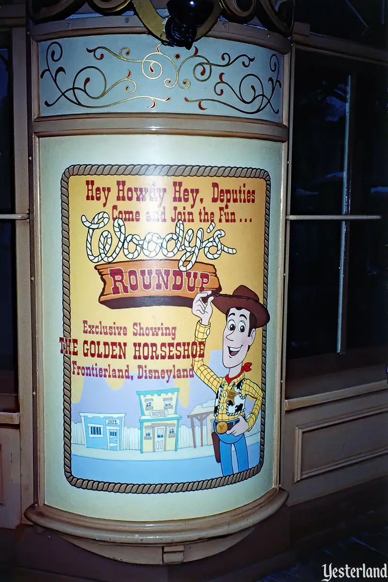 The All-New Woody’s Roundup at the Golden Horseshoe at Disneyland