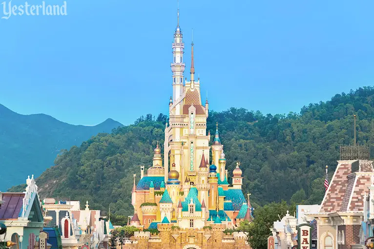 Castle of Magical Dreams at Hong Kong Disneyland