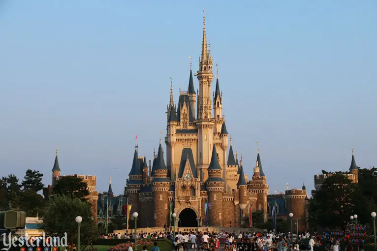 Cinderella Castle at Tokyo Disneyland